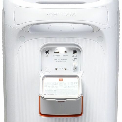 JBL PartyBox Stage 320 Portable Bluetooth Speaker System - 240 W RMS - White 2