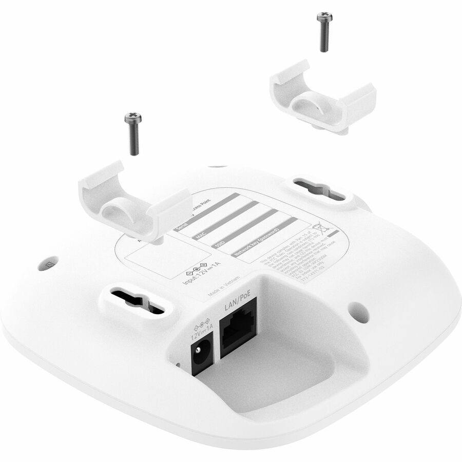 Netgear WAX210 Dual Band Wi-Fi 6 IEEE 802.11 a/b/g/n/ac/ax/e 1.80 Gbit/s Wireless Access Point - Indoor 4