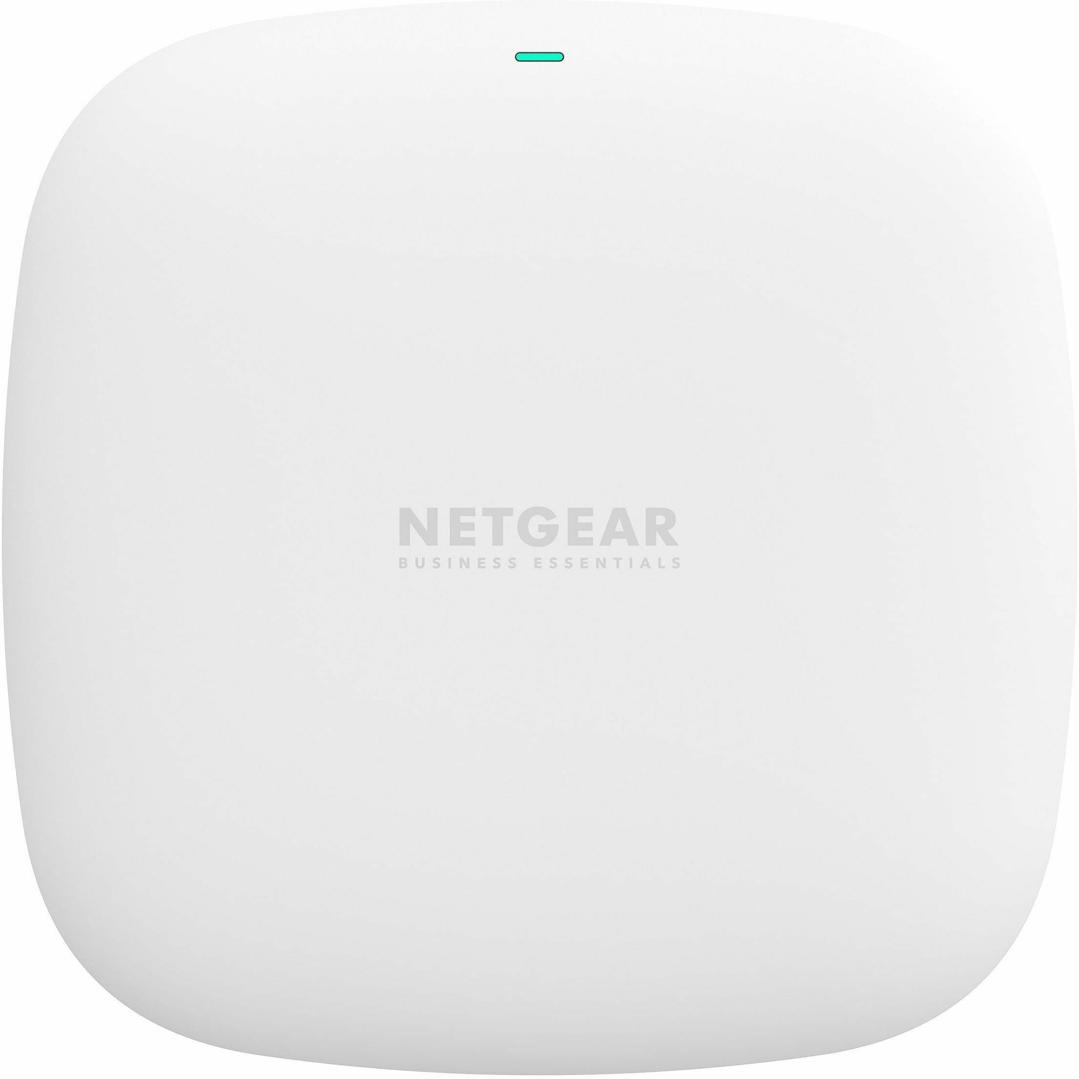 Netgear WAX210 Dual Band Wi-Fi 6 IEEE 802.11 a/b/g/n/ac/ax/e 1.80 Gbit/s Wireless Access Point - Indoor 10