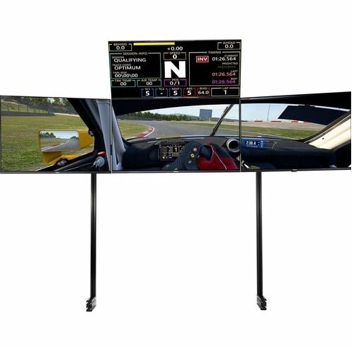 Next Level Racing Elite Quad Monitor Stand- Black Edition 3