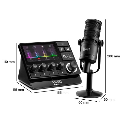 Hercules Stream Essentials Kit XLR 9