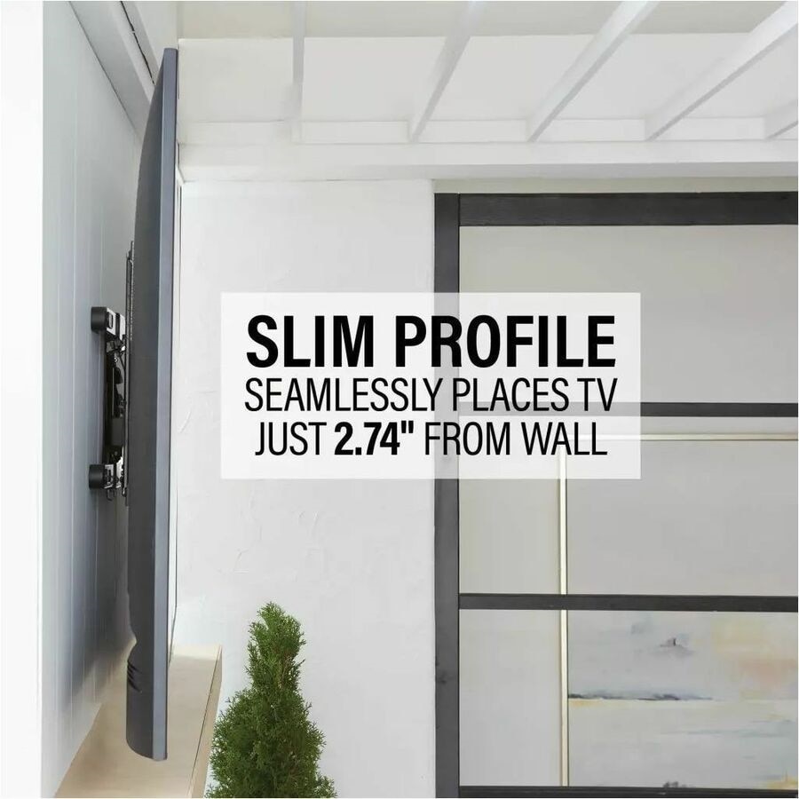 Sanus Full-Motion Outdoor Tilt TV Mount - For 40-85 Inch Flat Panel TVs - Black 4