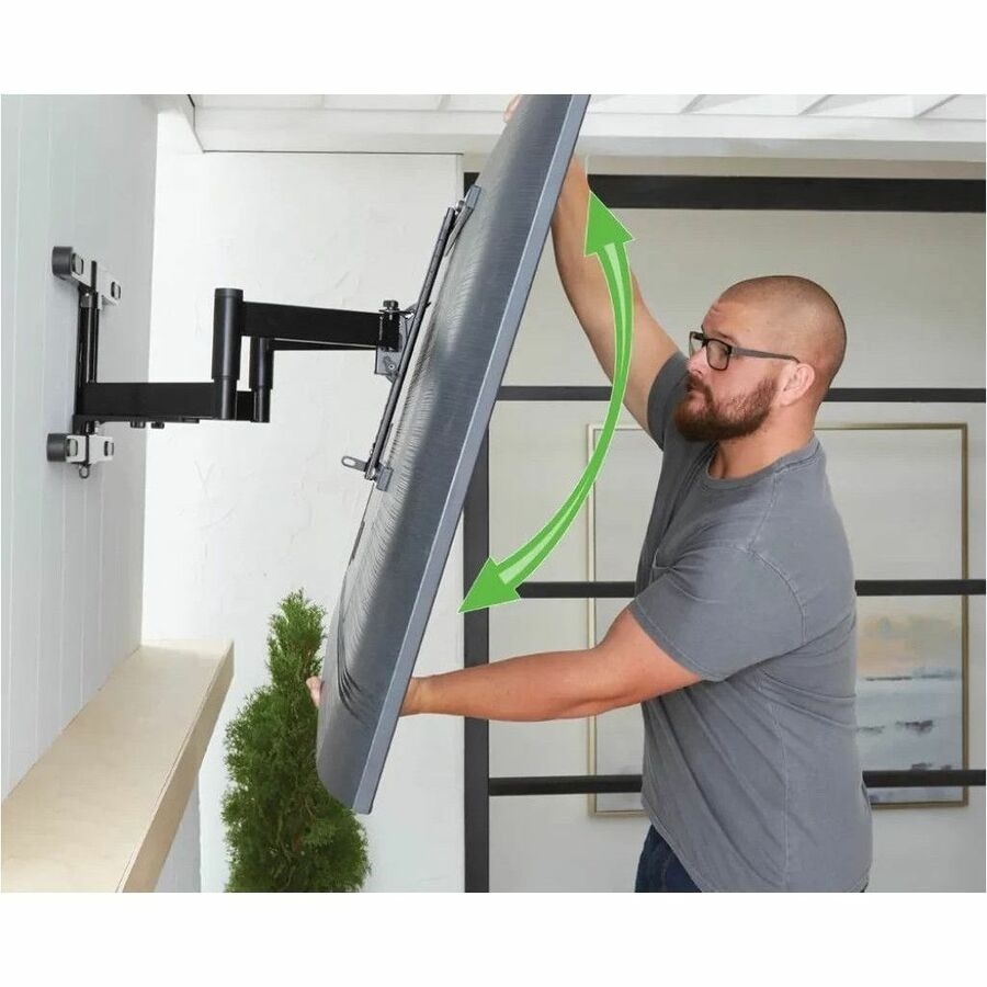 Sanus Full-Motion Outdoor Tilt TV Mount - For 40-85 Inch Flat Panel TVs - Black 6