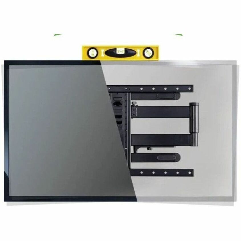 Sanus Full-Motion Outdoor Tilt TV Mount - For 40-85 Inch Flat Panel TVs - Black 7