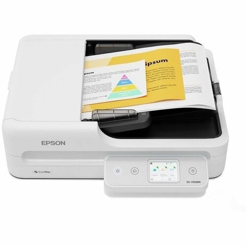 Epson DS-1760WN Flatbed/ADF Scanner - 1200 dpi Optical 6