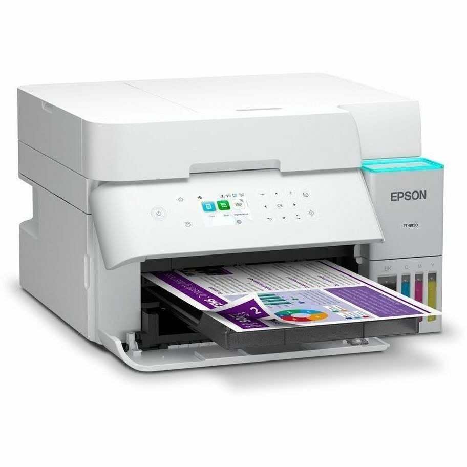Epson ET-3950 Wired & Wireless EcoTank Inkjet Multifunction Printer - Color 4