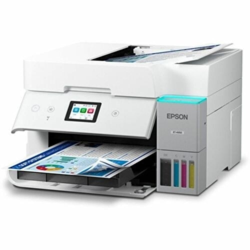 Epson ET-4950 Wired & Wireless EcoTank Inkjet Multifunction Printer - Color - White 3