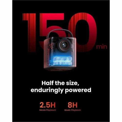 Nebula SuperSmart D2325 DLP Projector - 16:9 - Portable, Ceiling Mountable - Black 4