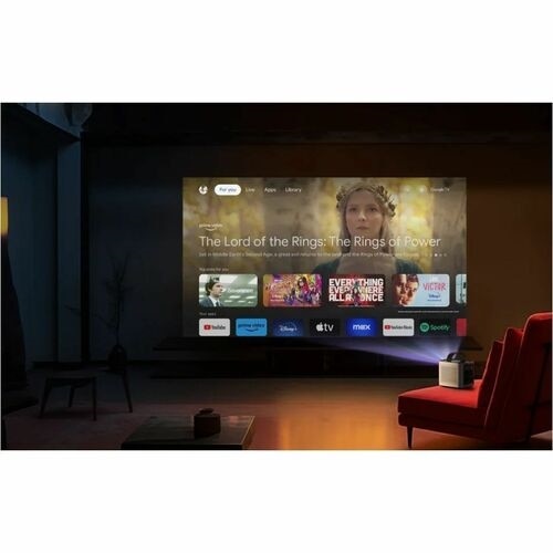 Nebula SuperSmart D2325 DLP Projector - 16:9 - Portable, Ceiling Mountable - Black 7