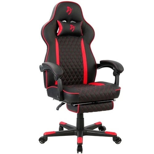 Arozzi Mugello Special Gaming Chair with Footrest – Black 2