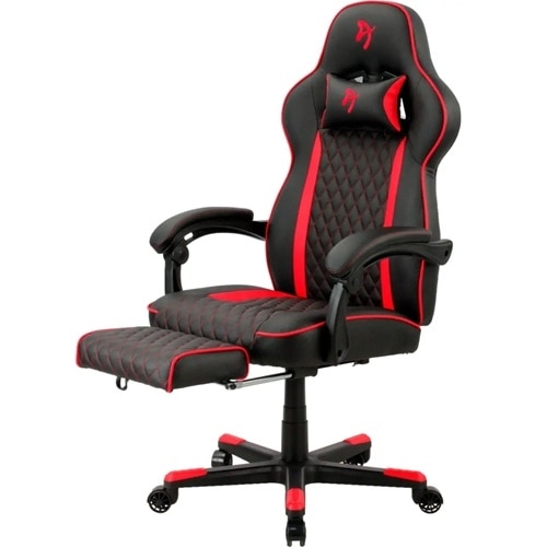 Arozzi Mugello Special Gaming Chair with Footrest – Black 4