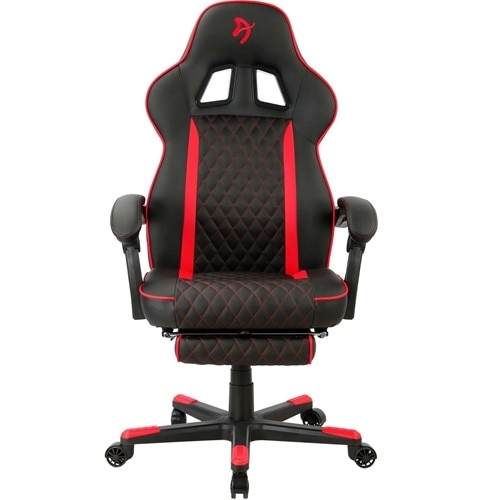 Arozzi Mugello Special Gaming Chair with Footrest – Black 6
