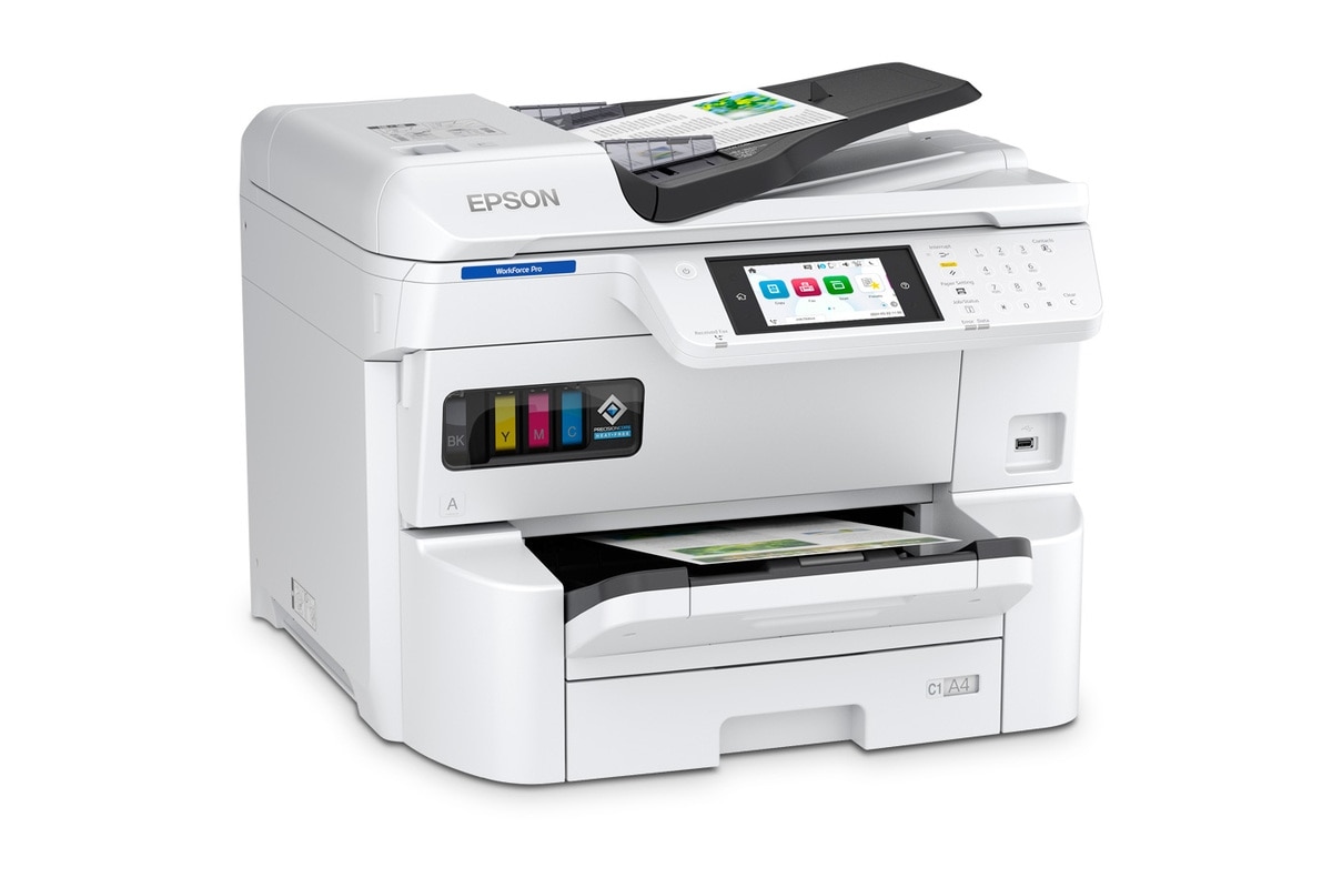 Epson WorkForce Pro EM-C7100 Wired & Wireless Inkjet Multifunction Printer - Color 3
