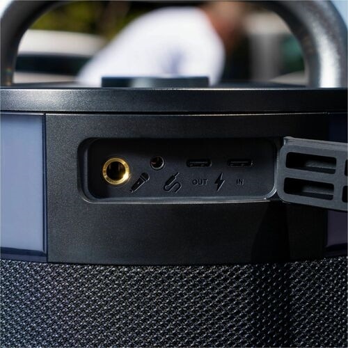 JLab Epic Party Portable Bluetooth Speaker System - 100 W RMS - Black 6