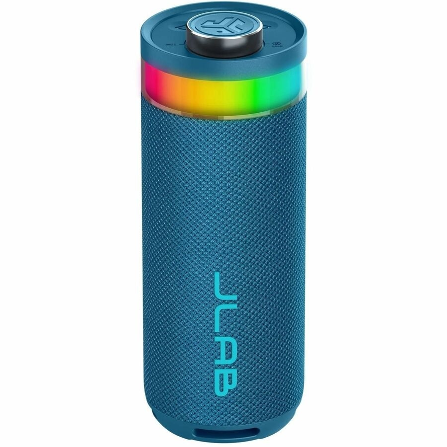 JLab Go Party Portable Bluetooth Speaker System - 10 W RMS - Navy - 80 Hz to 18 kHz - Battery Rechargeable 2