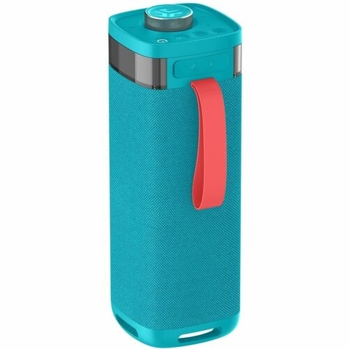 JLab JBuds Party Portable Bluetooth Speaker System - 30 W RMS - Cyan - 60 Hz to 20 kHz - Battery Rechargeable 4
