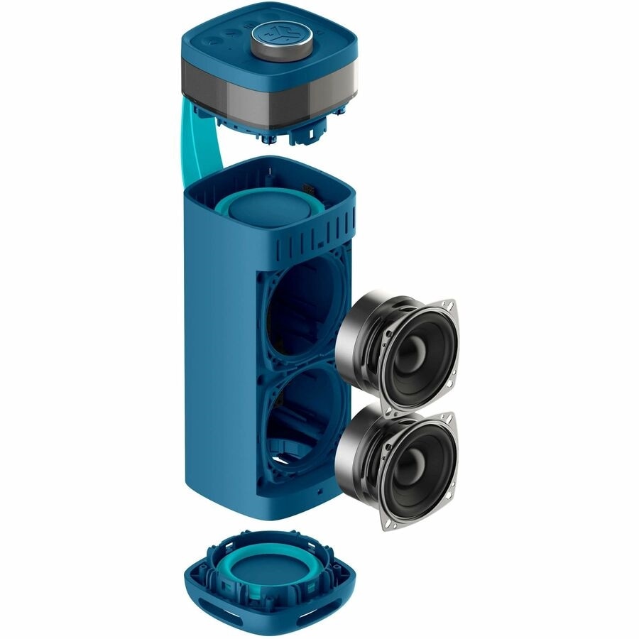 JLab JBuds Party Portable Bluetooth Speaker System - 30 W RMS - Navy - Battery Rechargeable 3