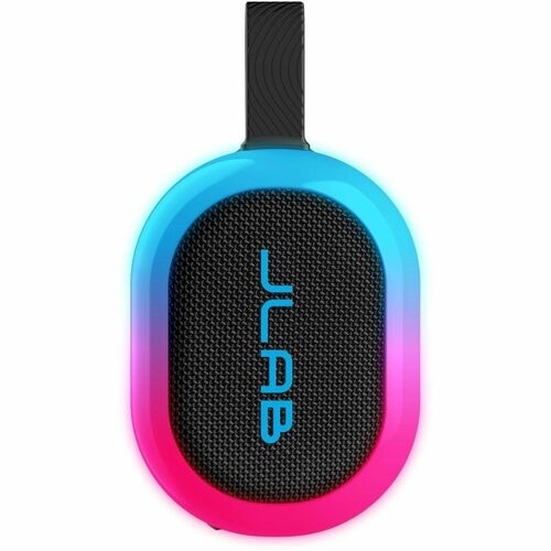 JLab Pop Party Portable Bluetooth Speaker System - 5 W RMS - Black - 100 Hz to 20 kHz - Battery Rechargeable 3
