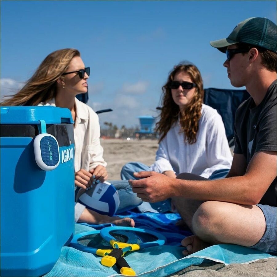 JLab Pop Party Portable Bluetooth Speaker System - 5 W RMS - Navy - Battery Rechargeable 7