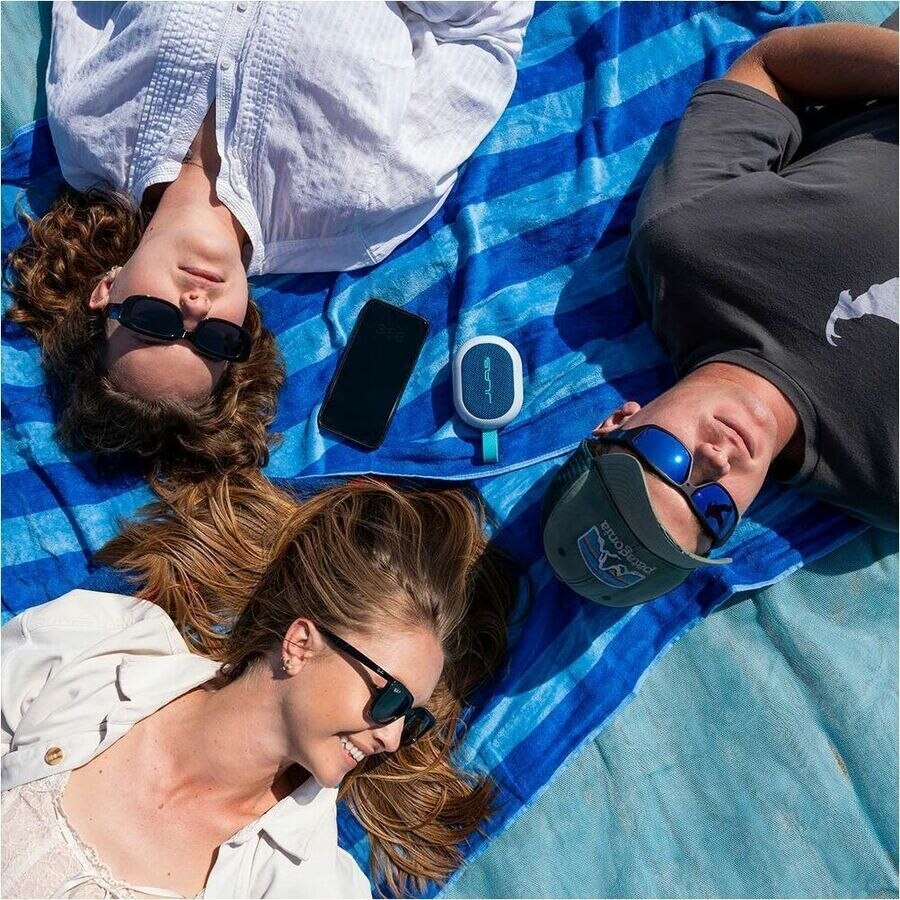 JLab Pop Party Portable Bluetooth Speaker System - 5 W RMS - Navy - Battery Rechargeable 9