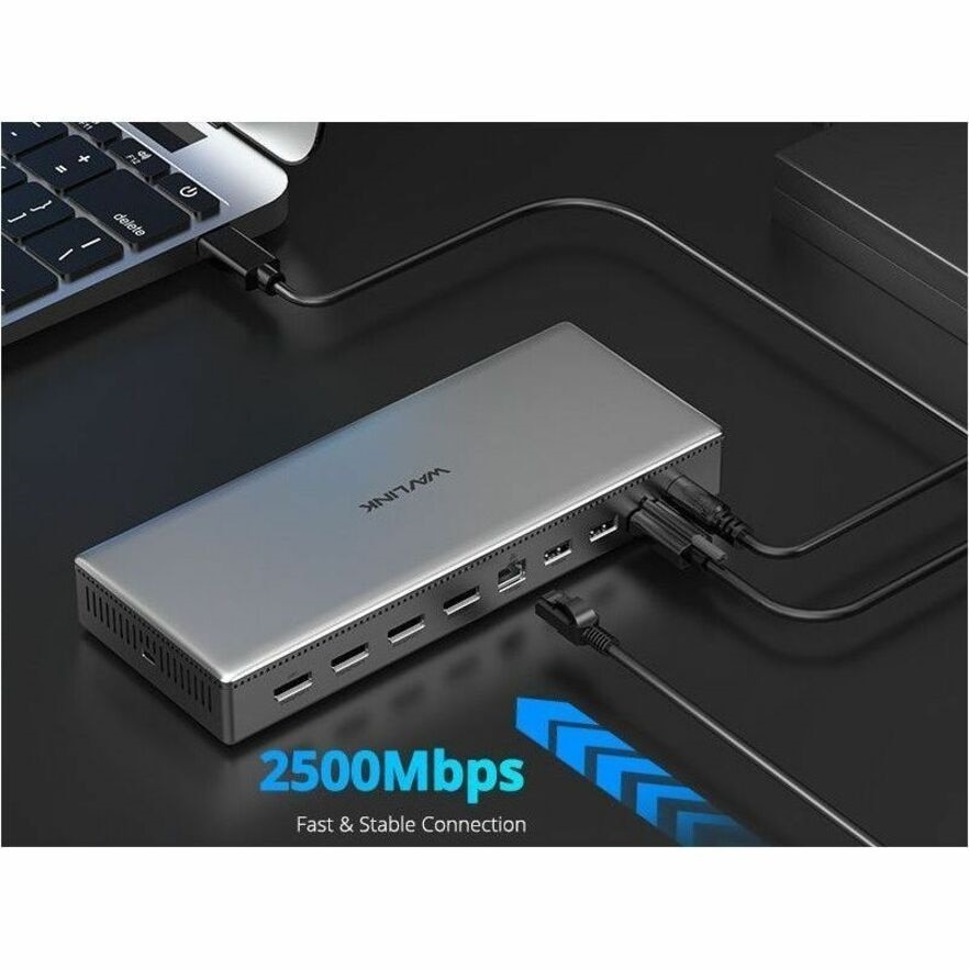 Wavlink WL-UG75PD1-4D2 Quad 4K 120Hz Universal Dock / For Windows and Mac M1/M2/M3/M4 8