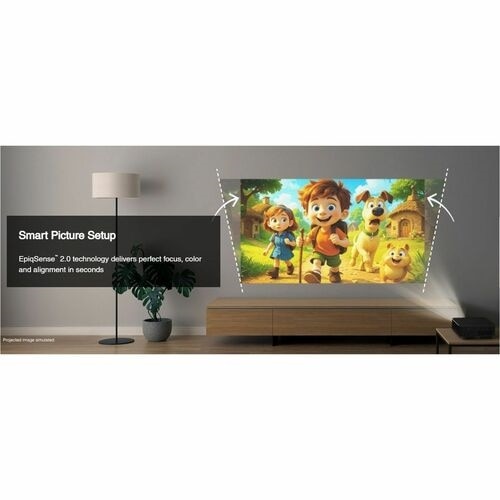 Epson Lifestudio Pop Plus Projector - Black 6