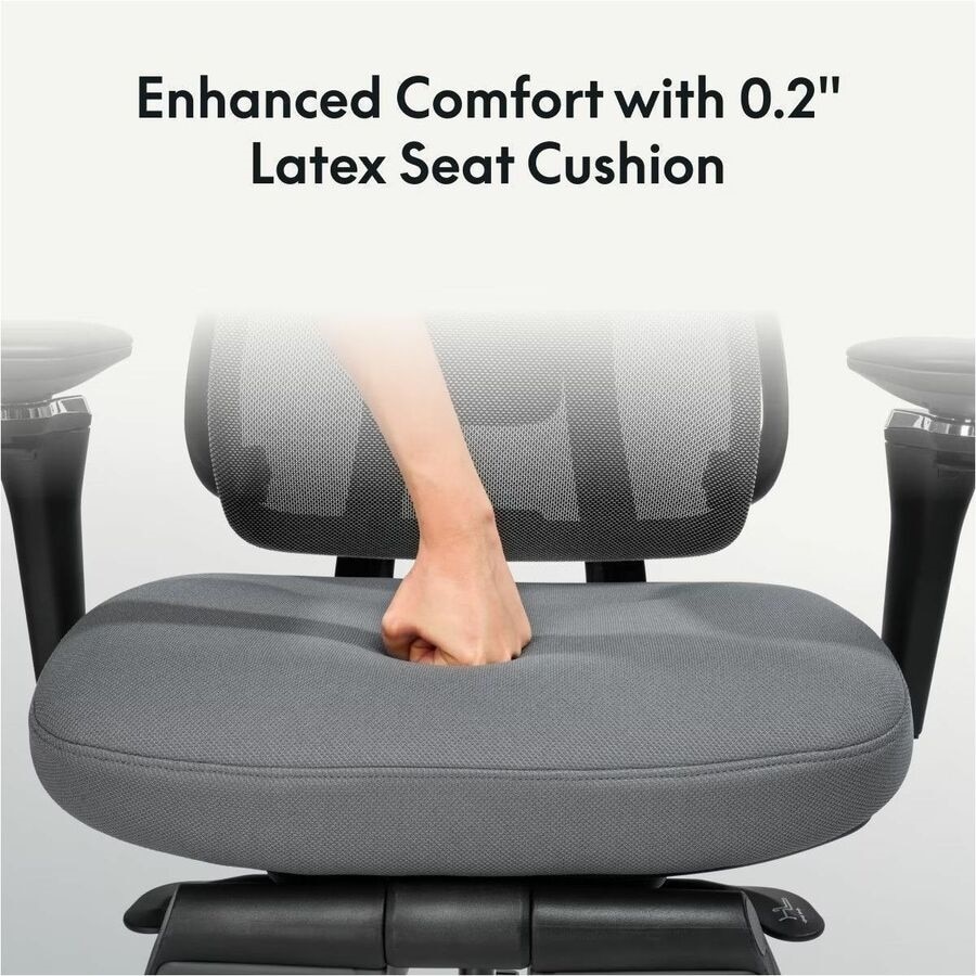 FlexiSpot Premium Ergo Max C7MAXG-FOAM-FT Chair - Gray 11