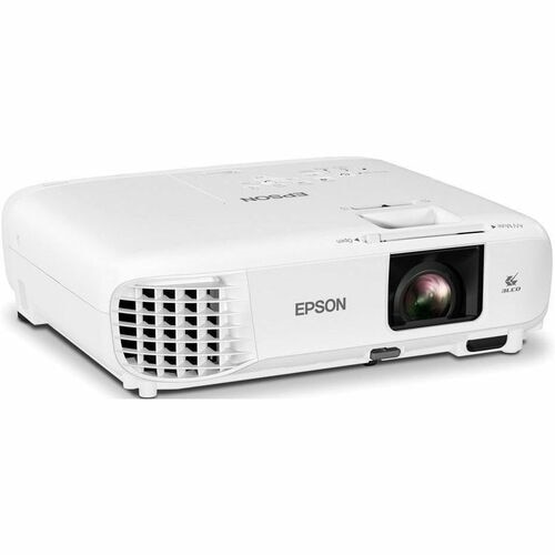 Epson PowerLite E24 3LCD Projector - 16:10 - Ceiling Mountable - White 3