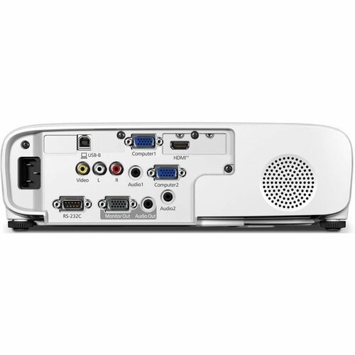 Epson PowerLite E24 3LCD Projector - 16:10 - Ceiling Mountable - White 5