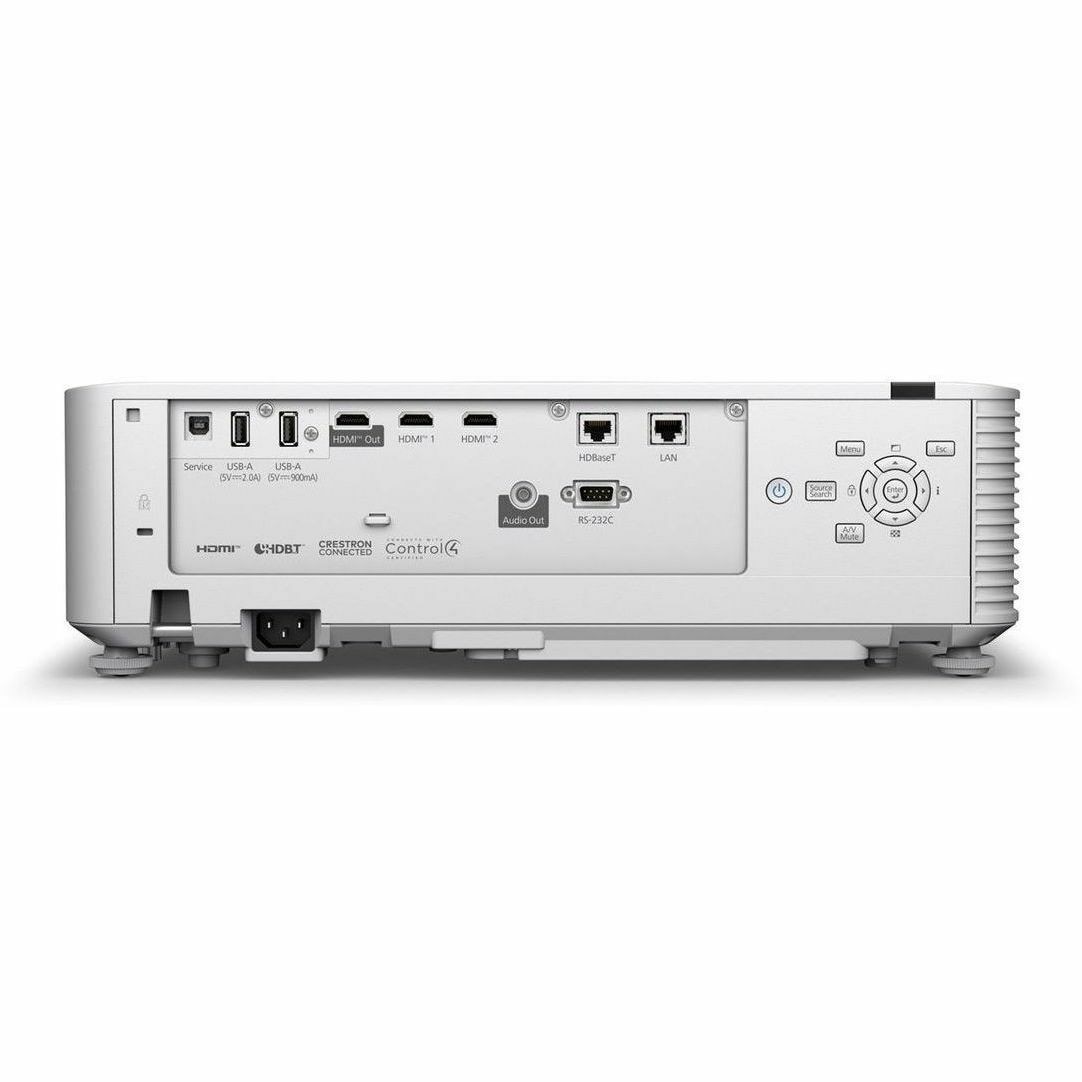 Epson PowerLite L690SU Short Throw 3LCD Projector - 21:9 - Wall Mountable, Ceiling Mountable - White 6