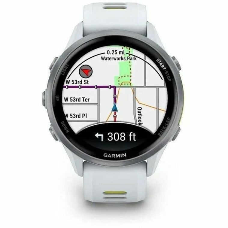 Garmin Forerunner 970, GPS, Whitestone/Amp Yellow 7