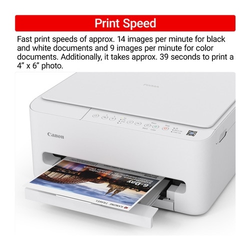Canon PIXMA TS4320 Wired & Wireless Inkjet Multifunction Printer - Color 8