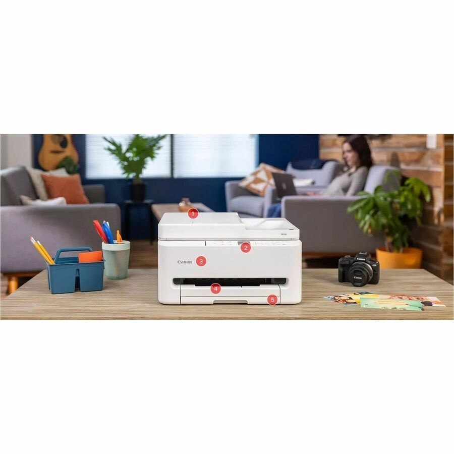 Canon PIXMA TR7120 Wireless Color All-In-One Inkjet Printer, Eligible for PIXMA Print Plan Ink Subscription Service 9