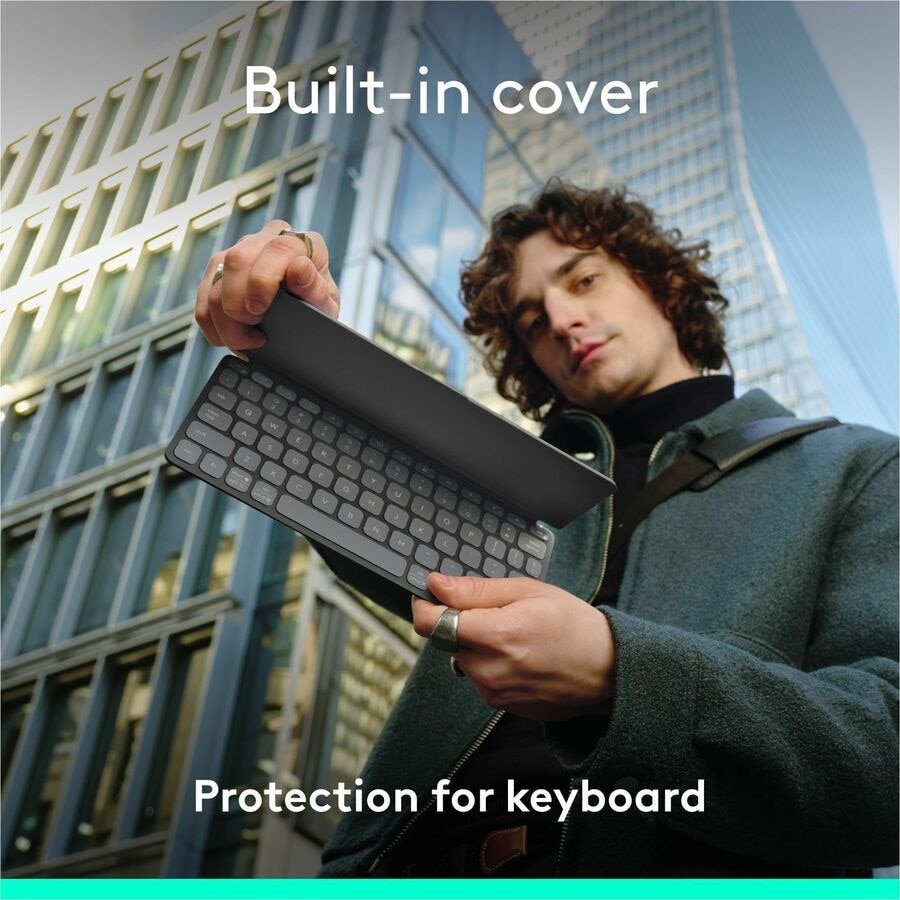 Logitech Keys-To-Go 2 Tablet Keyboard - Graphite 6