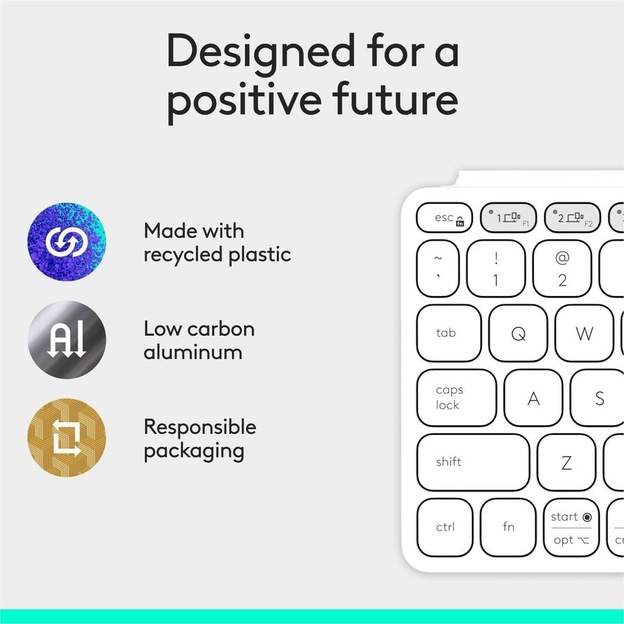 Logitech Keys-To-Go 2 Tablet Keyboard - Pale Gray 11