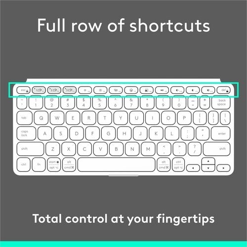 Logitech Keys-To-Go 2 Tablet Keyboard - Pale Gray 4