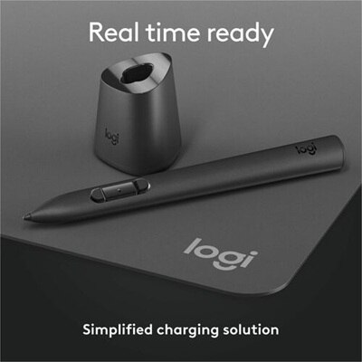Logitech MX Ink Combo MR Stylus with Charging Dock for Meta Quest 9