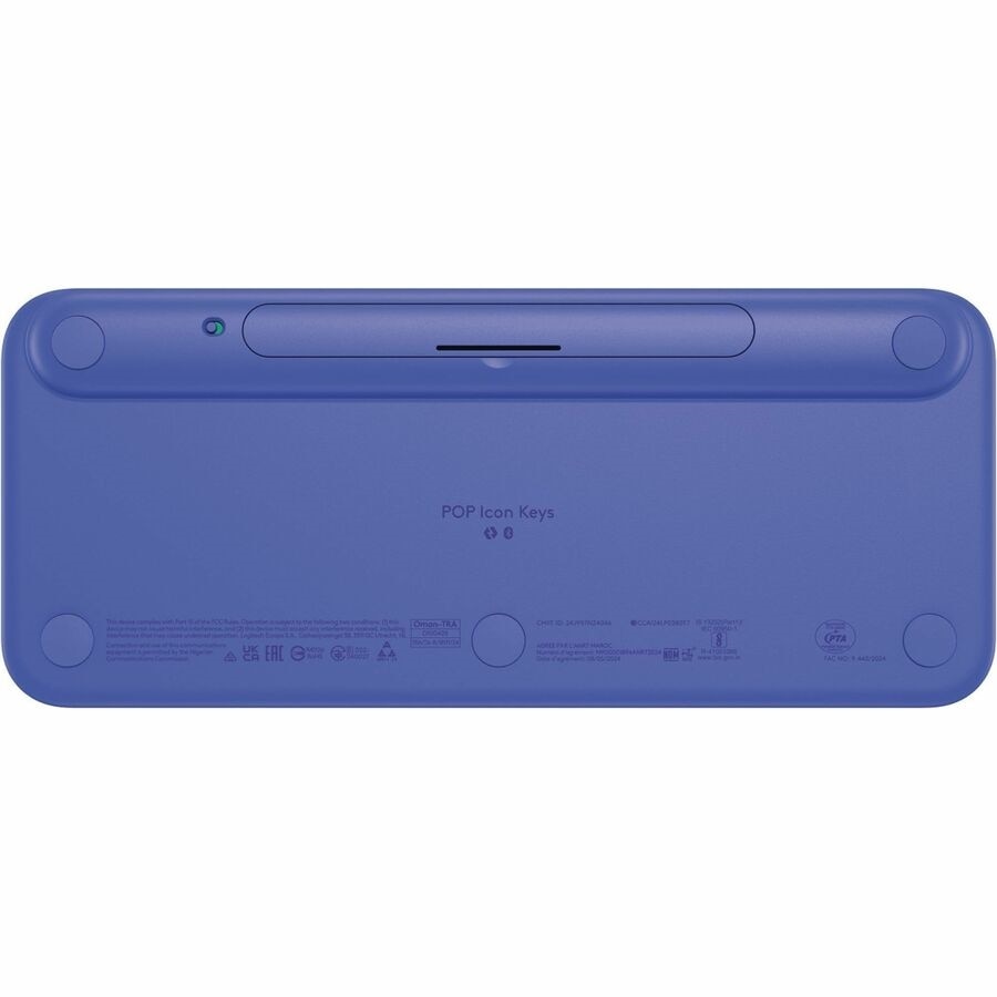 Logitech POP Icon Keys Wireless Bluetooth Keyboard - Lilac & Off-white 4