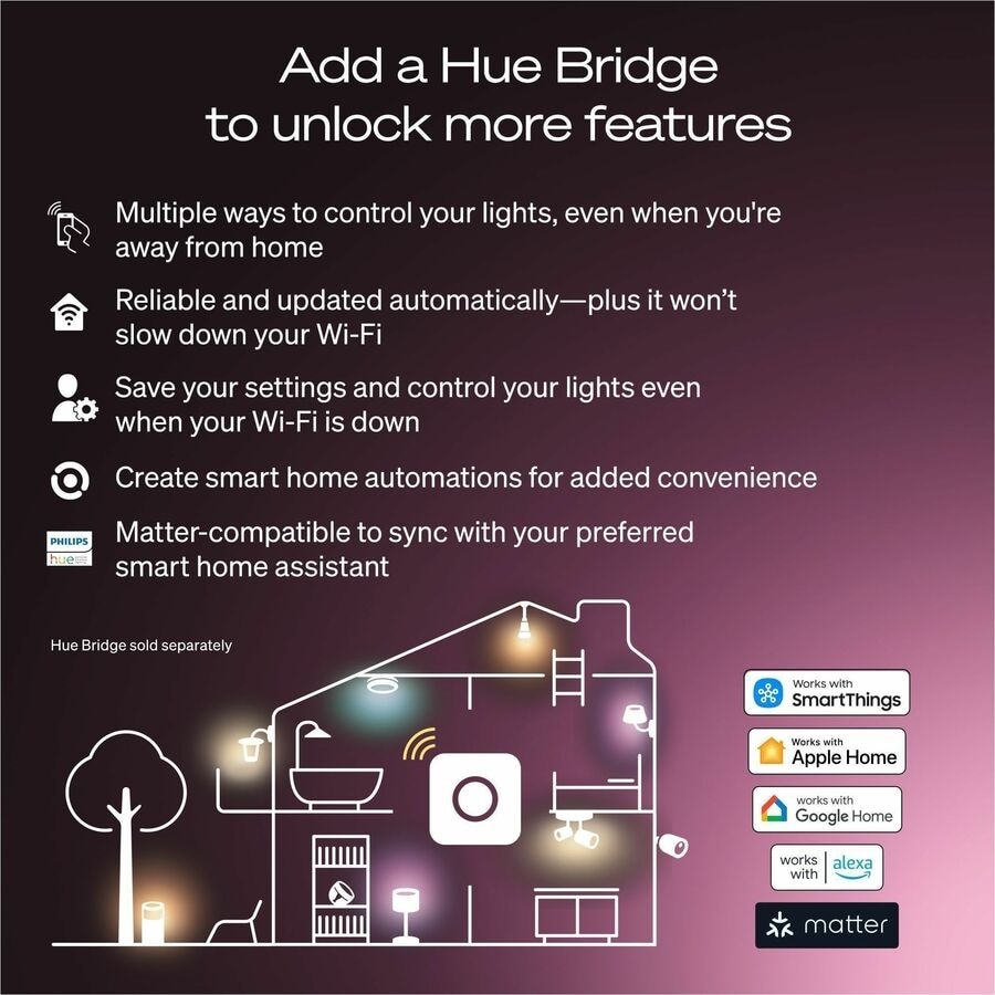 Philips Hue Color 75W Bulb 9