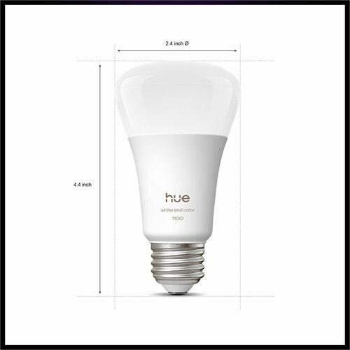 Philips Hue Color 4 pack 75W Bulb + Hue Pro Bridge 10