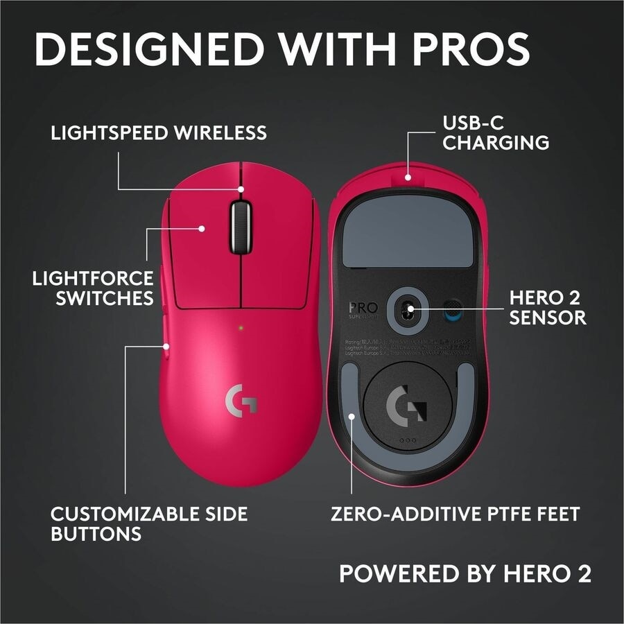 Logitech Pro X Superlight 2 Mouse 6