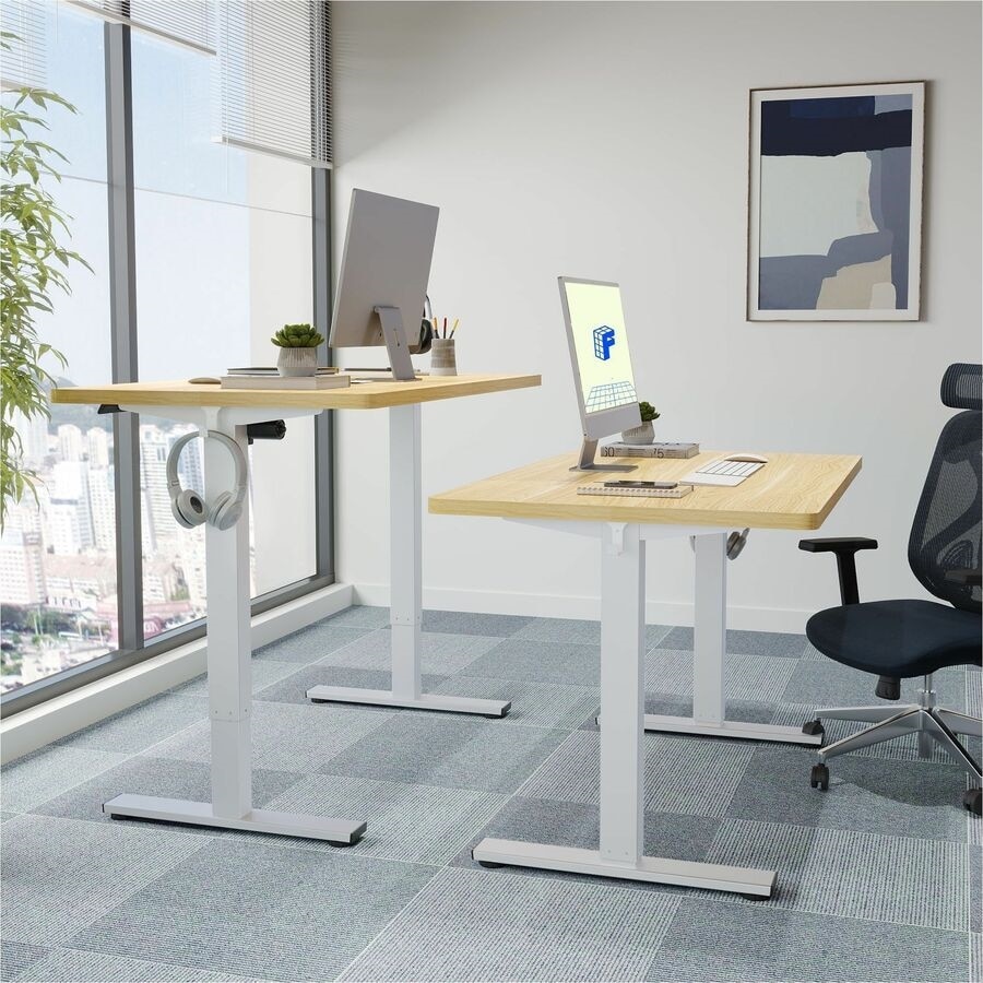 FlexiSpot Standing Desk E2 - Maple Top 4