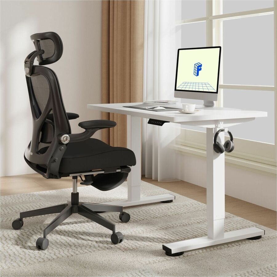FlexiSpot Standing Desk E2 - White Top 4