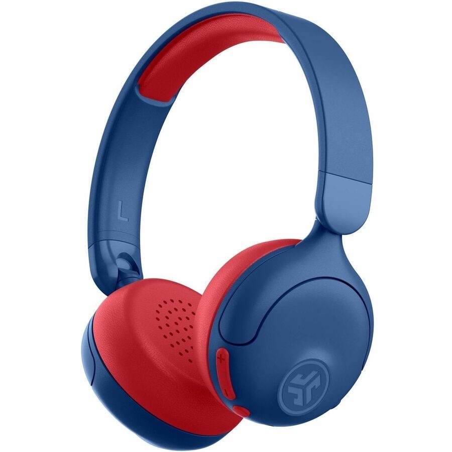 JLab Jbuddies ANC 2 In 1 Wireless + Wired Kids Headphones - Blue/ Red 2