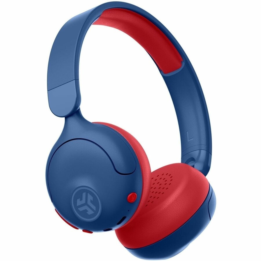 JLab Jbuddies ANC 2 In 1 Wireless + Wired Kids Headphones - Blue/ Red 3