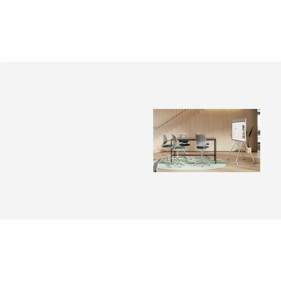 Logitech Rally Board 65 and Cart Bundle - Off-White 2