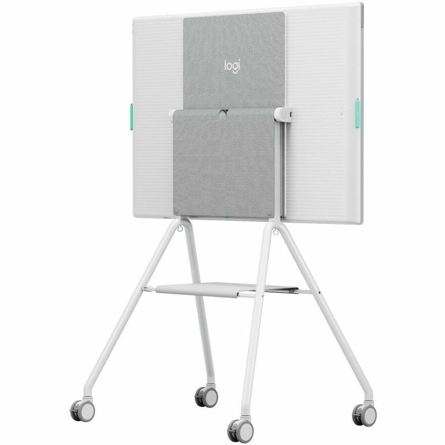 Logitech Rally Board 65 and Cart Bundle - Off-White 7