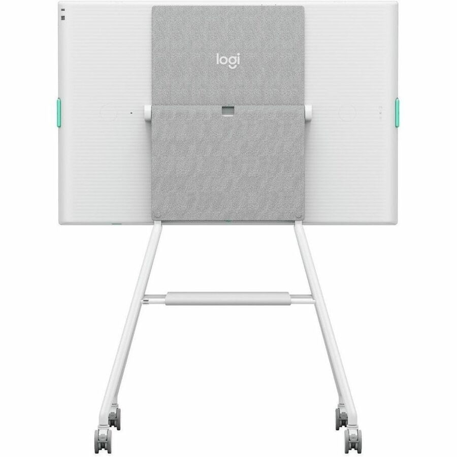 Logitech Rally Board 65 and Cart Bundle - Off-White 9