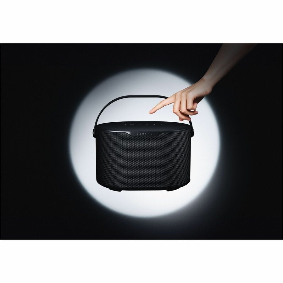Brane X Portable Bluetooth Smart Speaker - 200 W RMS - Alexa Supported - Black 8