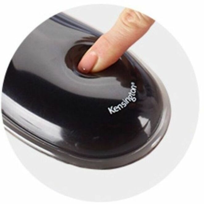 Kensington DuO Gel Wave Keyboard Wrist Rest - Black/Gray 3